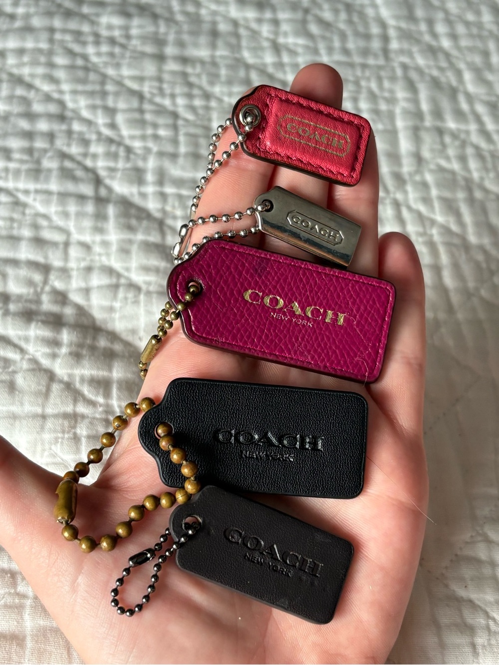 Coach hangtags bundle purse charm lot - Picture 2 of 3